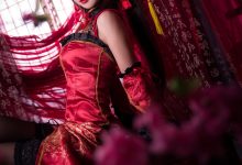 鬼畜瑶 NO.011 时崎狂三新年旗袍 [22P-415MB]-美图岛