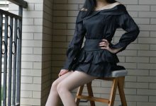 [IESS异思趣向] 2021.08.23 丝享家898：小七《一字肩短裙》[90P／133MB]-美图岛