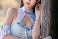 陆卿卿 - NO.09 蓝色旗袍 [24P-103MB]-美图岛