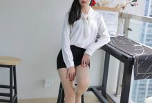 丝慕写真 新晋腿神 - 文欣 [86P]-美图岛