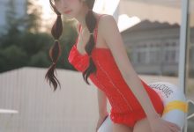 Shika小鹿鹿 — 泳装 [63P-105M]-美图岛