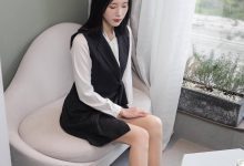 丝慕写真 SM433 天天一元 模特：紫宁《绫肤色连裤袜》-美图岛