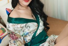 [Ligui丽柜]2019.03.11 Model Yaya 和风青莲 [47P]-美图岛