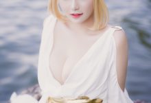 [Cosplay]甜美女神 白裙飘逸难以抵挡的诱惑 [39P]-美图岛