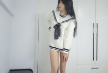 [MSLASS梦丝女神] 2021.11.17 《韩飞儿 白衣大长腿》 [30+1P-157M]-美图岛