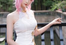 南宫 NO.005 八重樱旗袍 [25P-312MB]-美图岛