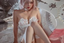 二佐Nisa – fate玛修婚纱[40P／621MB]-美图岛