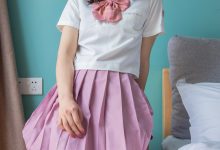 大生模拍 NO.277 漫语 白色长筒袜[74P／607MB]-美图岛