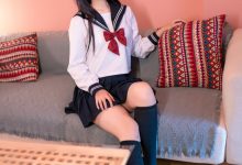 喵糖映画 SPL.010 粉民俗JK [40P]-美图岛