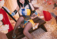 雪晴Astra (雪晴嘟嘟)  永劫无间黑胡桃 [12P-176MB]-美图岛