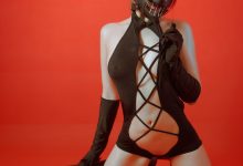 七月喵子 –  被捆的忍者 [60P+1V-795M]-美图岛