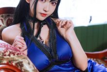 鳗鱼霏儿 - NO.88 蒂法礼服 [21P-445MB]-美图岛