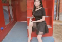 [SSA丝社]超清写真 NO.097 雪梨 腿模雪梨街拍红色高跟鞋肉丝[120P-783MB]-美图岛