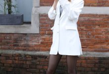 奈丝写真 NO.100 黑白绝配-高高 [35P+451M]-美图岛