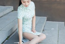 SIW斯文传媒 034 复古小香风改良中国风旗袍 - 乐饮 [74P-243M]-美图岛