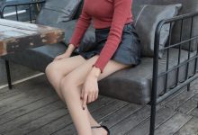 [IESS异思趣向]2019.11.28 丝享家631：小小的黑色皮裙-美图岛