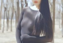 [妖精社视频] 2020.07.04 H2020 《美琪老师傅-无缝黑色连身》 [1V-175M]-美图岛