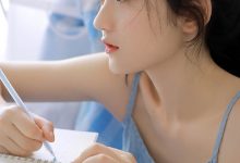 性感吊带美女诱人写真图片-美图岛