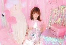 粉色蕾丝美女唯美艺术美女性感写真-美图岛