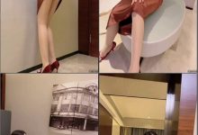 王馨瑶香槟礼服拍摄花絮 [1V138M]-美图岛