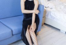 [BoBoSocks袜啵啵]NO.113 果果-高跟鞋、黑色网袜[141P+1V／5.67GB]-美图岛