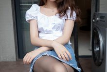 [MSLASS梦丝女神] 2019.08.28 魏婷婷《家中搭配黑袜》[70P-607MB]-美图岛