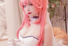 二佐Nisa — fate玉藻前婚纱[9P／128MB]-美图岛