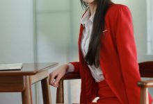 [IESS异思趣向] 2022.05.03 丝享家1077：团团《红裙丽人大长腿》[89P／123MB]-美图岛