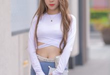 都市丽人街拍极品蓝色短裤美女【231P+1V-2.75G】-美图岛