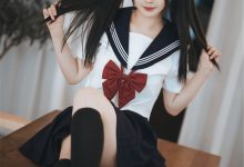 桜井宁宁 双马尾JK [40P-70.9MB]-美图岛