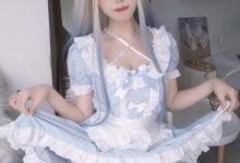 蜜汁猫裘 - 蓝baby [27P+2V-181MB]-美图岛