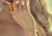 云溪溪 - NO.35 奶桃 Tourmaline-Citrine黄水晶 [40P-533MB]-美图岛