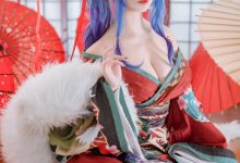 二佐Nisa - NO.137 碧蓝圣路易斯和服 [22P-440MB]-美图岛