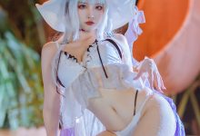 [二佐Nisa] 碧蓝光辉泳装 [39P-429MB]-美图岛