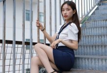 [IESS异思趣向] 2022.06.20 丝享家1123：美子《楼梯上的美腿》[88P／130MB]-美图岛