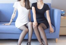 [BoBoSocks袜啵啵]NO.138 果果橘橘-华伦天奴高跟鞋、黑丝[139P+1V／5.46GB]-美图岛