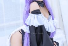 Sayo Momo NO.008 — FGO Meltryllis Maid Art Ver[20P／151MB]-美图岛