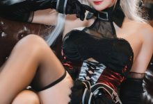 瓜希酱 - NO.59 碧蓝航线 欧根亲王沉醉于夜 [20P-150MB]-美图岛