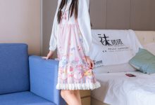 [BoBoSocks袜啵啵]NO.187 稚予-Lolita裙、白皮鞋、肉丝[140P+1V／5.64GB]-美图岛