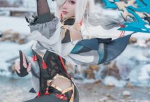 如月灰 - NO.24 申鹤 原神 [15P-55MB]-美图岛