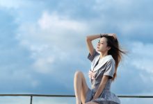 兔子Zzz不吃胡萝卜 - NO.59 天台纸飞机 [27P-250MB]-美图岛