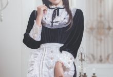 Neko-薇薇 - NO.06 黑色丝绒女仆 [40P-102MB]-美图岛