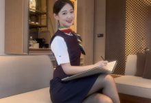 唐安琪空姐角色扮演拍摄花絮 [1V-1.3G]-美图岛