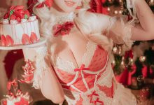 ElyEE子 - NO.103 草莓蛋糕少女 [33P-89MB]-美图岛