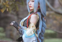 宮本桜 - NO.11 申鹤 [22P-283MB]-美图岛