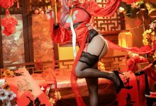 七七娜娜子 - 布莱默顿新春旗袍 [108P+1V-770MB]-美图岛