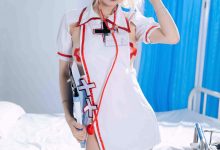 Tina很妖孽呀 - 白色护士妹妹 [48P-219MB]-美图岛