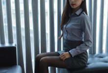 [IESS异思趣向] 2022.11.27 丝享家 1281 美子《嘿丝灰裙》[88P-99.4M]-美图岛