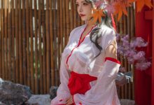 秋和柯基 -  汤池巫女 [35P+1V-711MB]-美图岛