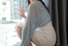 [IESS异思趣向] 2023.03.31 丝享家 1407 小婕《柔软蝴蝶结》[87P-90M]-美图岛